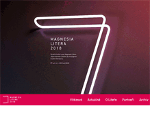 Tablet Screenshot of magnesia-litera.cz